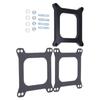 1/2" Phenolic Carburetor Spacer R9139 Replacement 0.5" Square Bore Open Center Carb Spacer Fit for Holley 4150/4160
