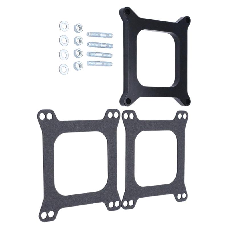 1/2" Phenolic Carburetor Spacer R9139 Replacement 0.5" Square Bore Open Center Carb Spacer Fit for Holley 4150/4160