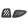 2 Pcs Side Air Conditioning Vent Trim Left Right Carbon Fiber Style Stylish Look for NQ5 2022 To