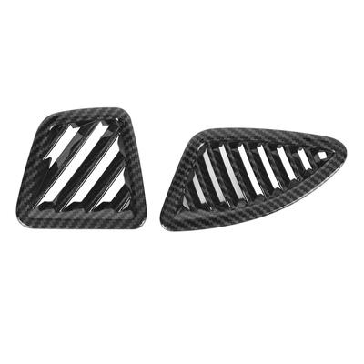 2 шт. Боковые накладки вентиляционных отверстий кондиционера Левая Правая Стиль карбонового волокна Стильный вид для NQ5 2022 и далее