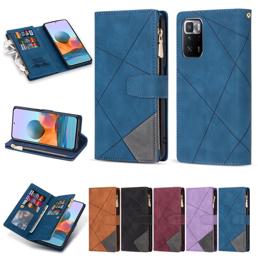 Чехол для телефона Xiaomi Leather с многофункциональным шнурком-молнией - Чехол для Redmi Note12