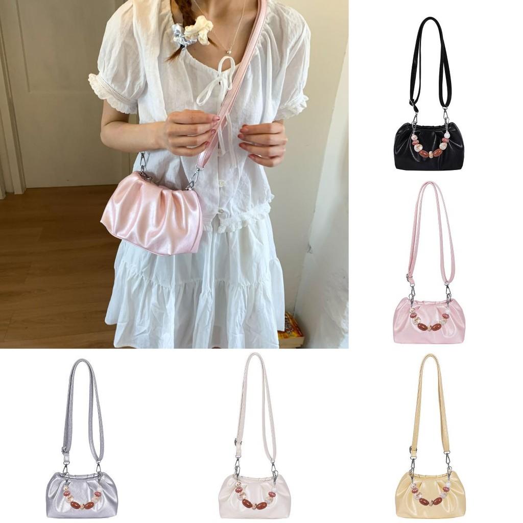 Shape Handbag Women Summer Minimalist Pu Material Small Shoulder Bag For Casual Use