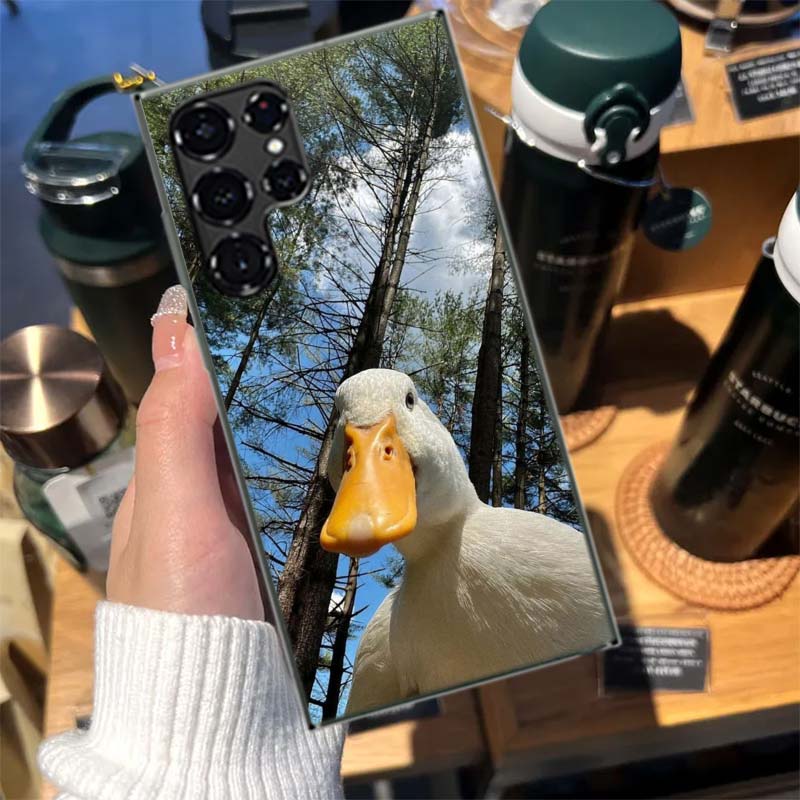Yellow Duck Cases Phone Case for Samsung Galaxy S26 Ultra S25 Edge S24 S23 FE S21 Plus S20 S22 S10 Cover TPU Capa Shell Shockpro