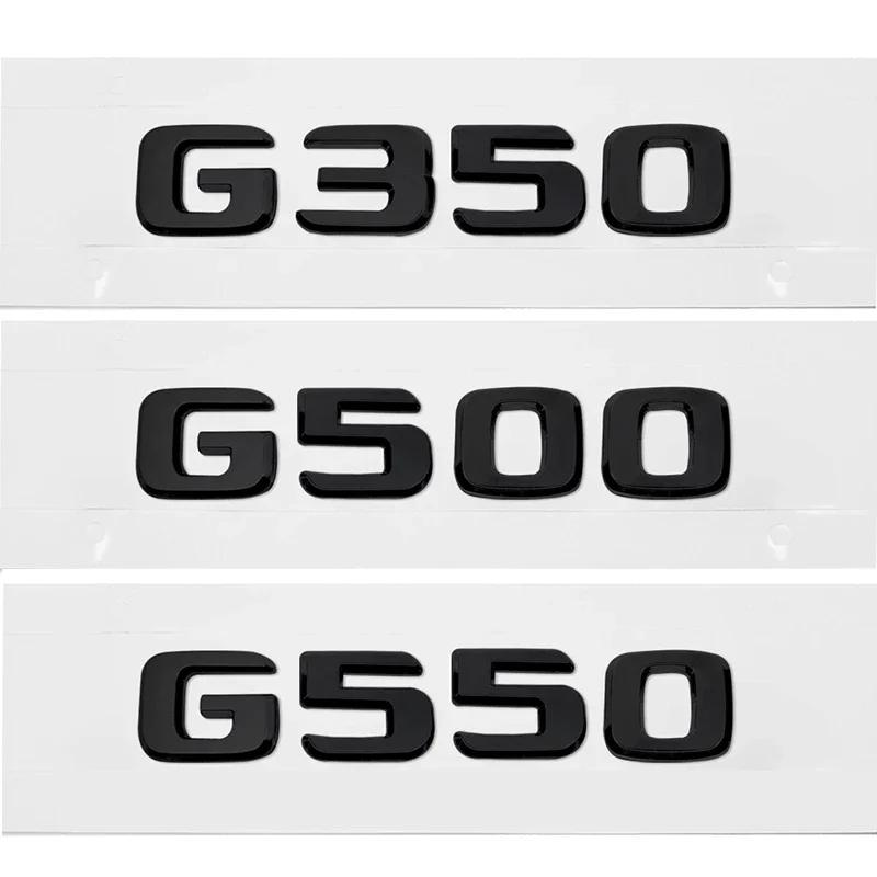 CXGSL1 ABS Car Body Letters Emblem Rear Trunk Sticker Badge for Mercedes Benz G36 G63 G65 G200 G230 G300 G350 G500 G550 G Class