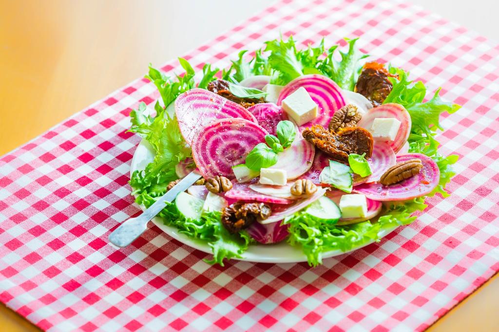 SAFLAX Сад в пакете - Органический - Свекла - Кьоджа - 70 семян - С субстратом в подходящем стоячем пакете - Beta vulgaris