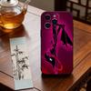 H-Hazbin Hotel A-Angel Dust Чехол для телефона Силиконовый Мягкий Для IPhone 17 16 15 14 13 12 11 X XR Plus Pro Max Plus