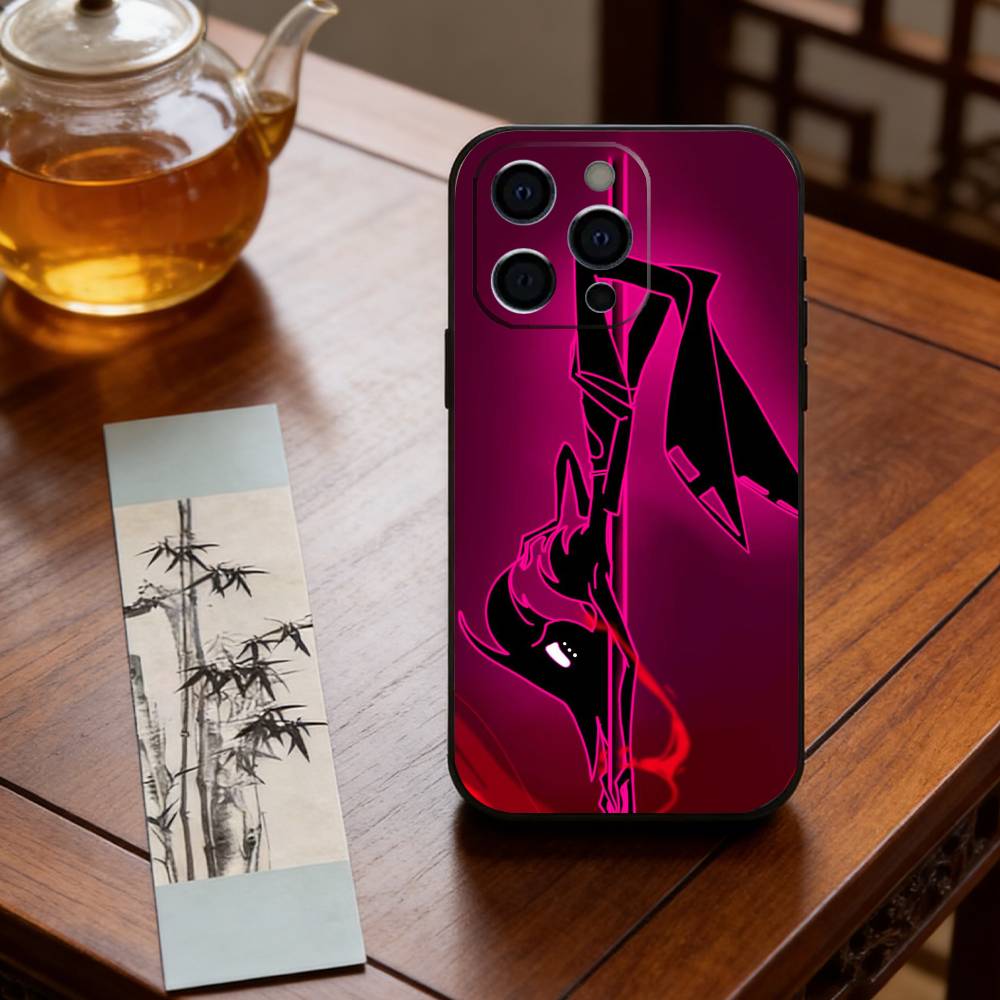 H-Hazbin Hotel A-Angel Dust Чехол для телефона Силиконовый Мягкий Для IPhone 17 16 15 14 13 12 11 X XR Plus Pro Max Plus
