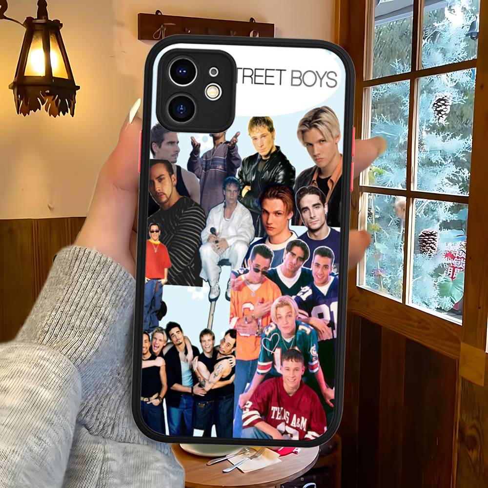 Popular Band B-Backstreet BoyS For IPhone 11 12 13 14 15 16 Pro Max Plus Matte Translucent Phone Cover