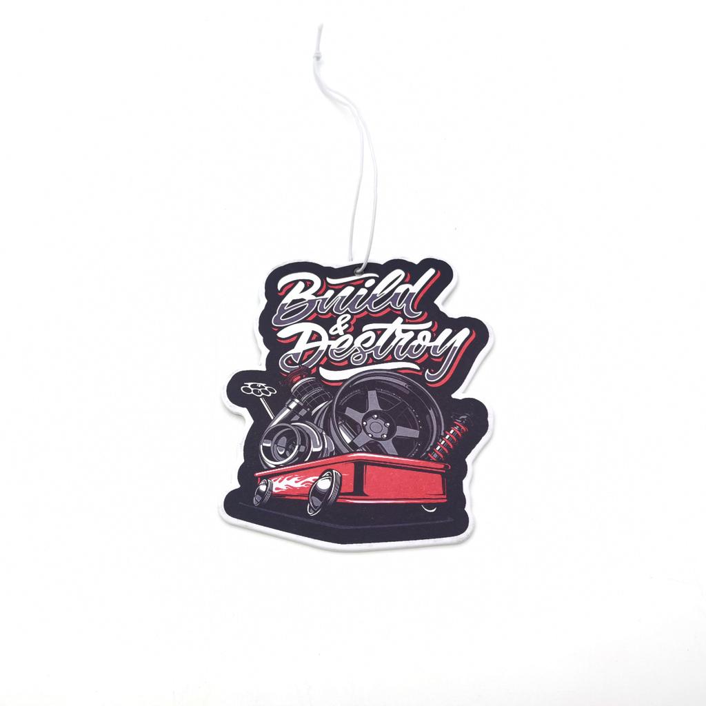 Автомобильный освежитель воздуха для секс-девушек, подвесное зеркало заднего вида, парфюмерный ароматизатор, турбо-тормозной диск, амортизатор, твердая бумага JDM