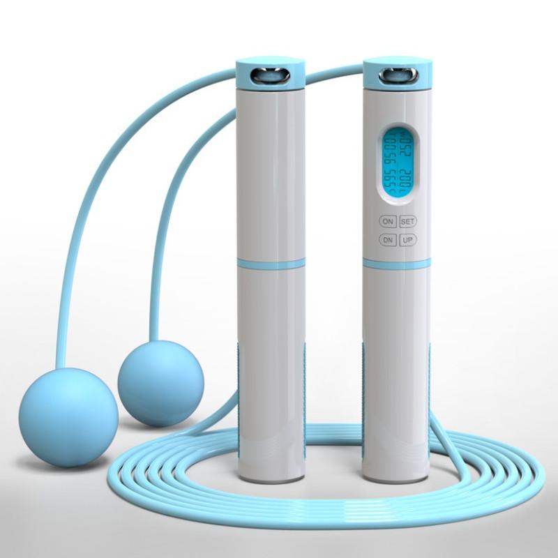 Многофункциональная скакалка со счетчиком, двойной магнитный чип управления, интеллектуальная скакалка, фитнес-оборудование для похудения