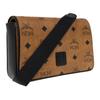MCM Visetos Canvas Crossbody Bag with Adjustable Strap & Metal Logo Plaque for Daily & Travel Use