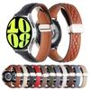 Кожаный ремешок 20 мм 22 мм для Samsung Galaxy Watch 4 Classic/5 Pro Active, браслет 2/3/46 мм, Huawei GT/2/3 Pro Galaxy Watch 4, ремешок