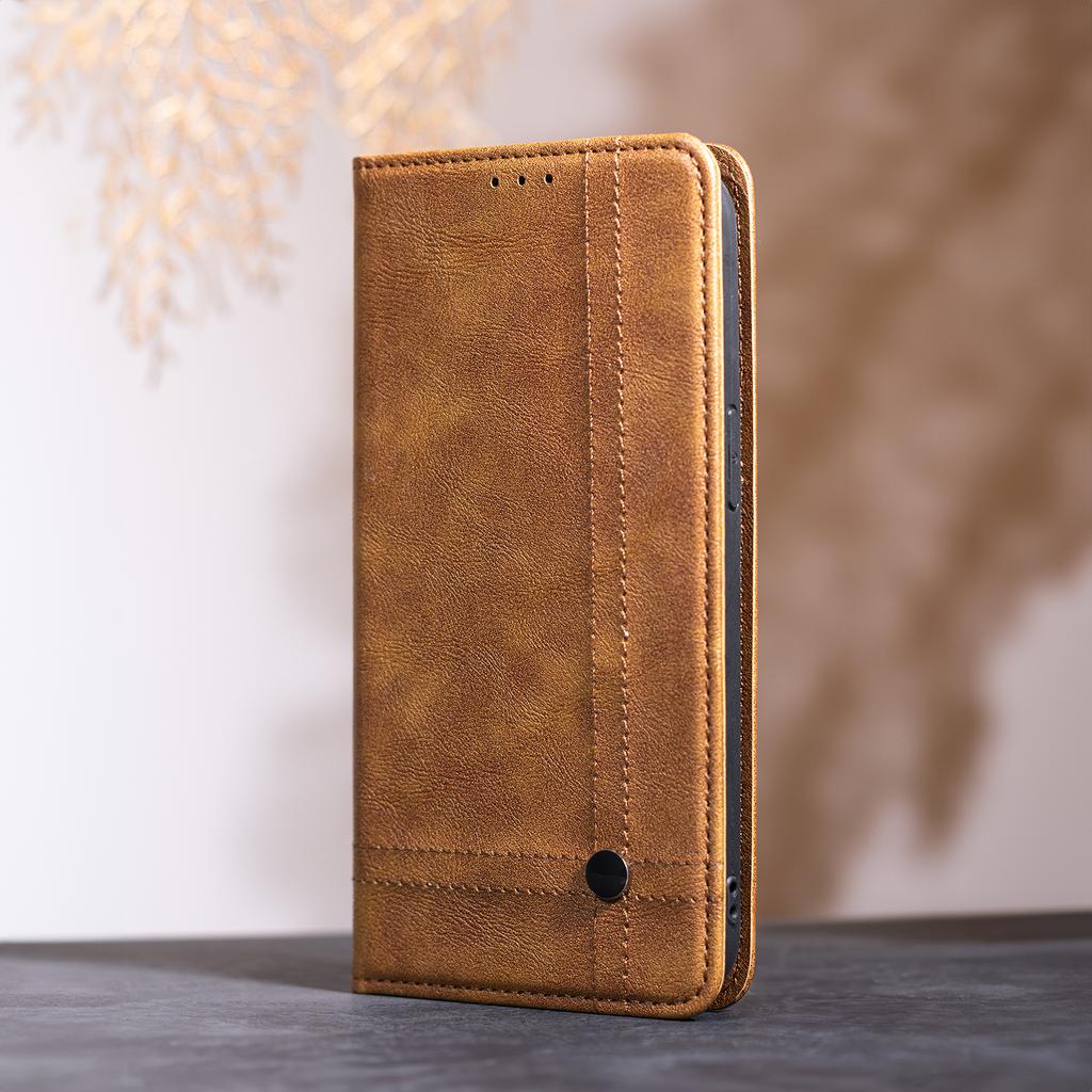 Etui Smart Seam Do Samsung Galaxy S26 Plus Brązowe