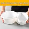 HANDUNYOU 1300ml Disposable Round Take-Out Bowls with Lids, 150 Sets