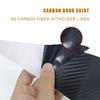 2pcs Car Body Sticker Fashion Stripe Side Skirts Decal Black New For Skoda Octavia Fabia Rapid Yeti Superb Kodiaq Superb A5 A7  WL5