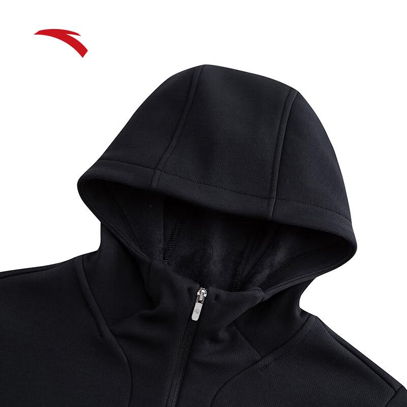 Anta Женский зимний спортивный кардиган с капюшоном, легкий в уходе, теплый