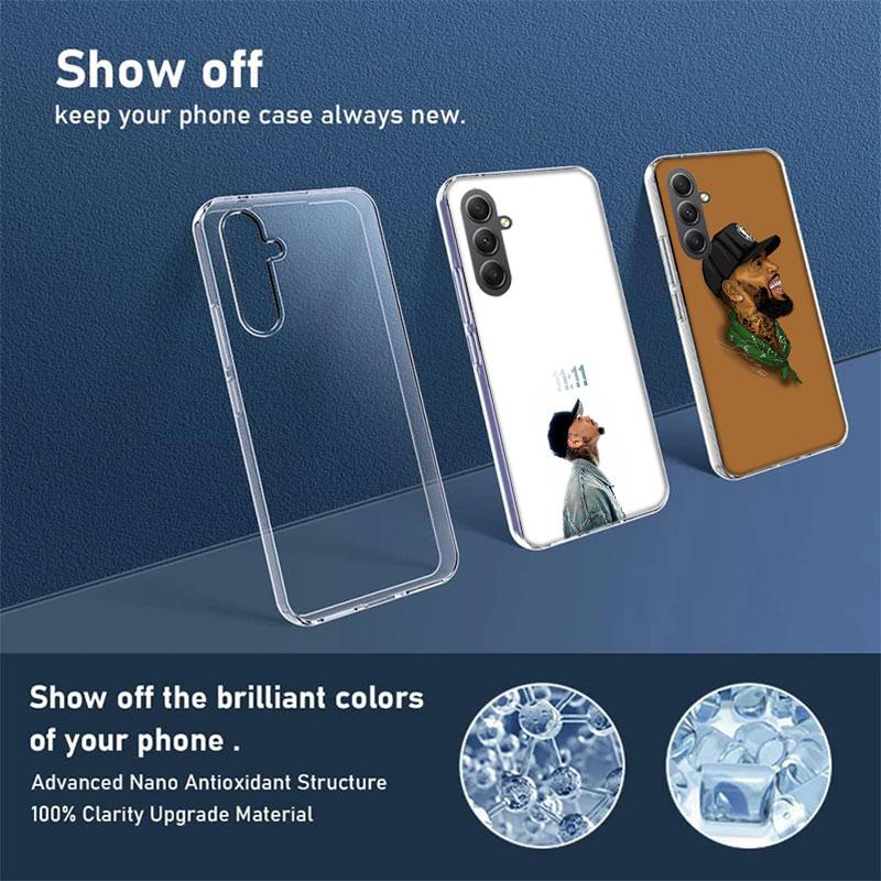 Chris Brown American Rapper Phone Case for Samsung A16 A26 A36 A56 A17 A37 A57 A07 A06 A02S A03 A04S A05S Galaxy Note 20 10 A50S
