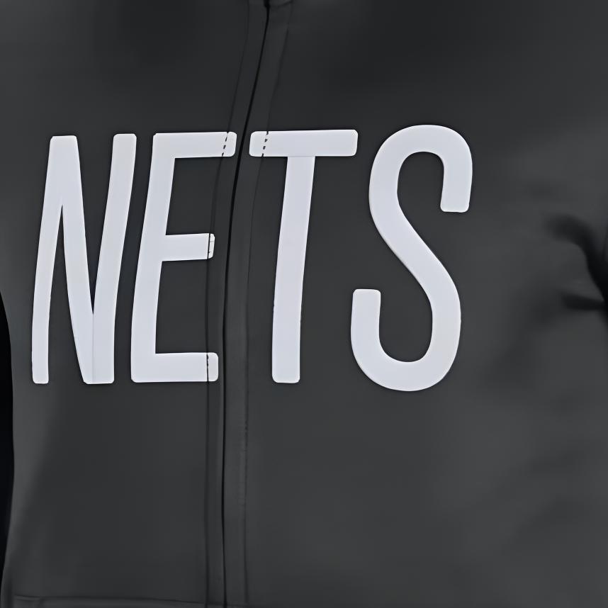 Nike Толстовка с капюшоном на молнии с принтом алфавита, мужская, черная DN7790-010
