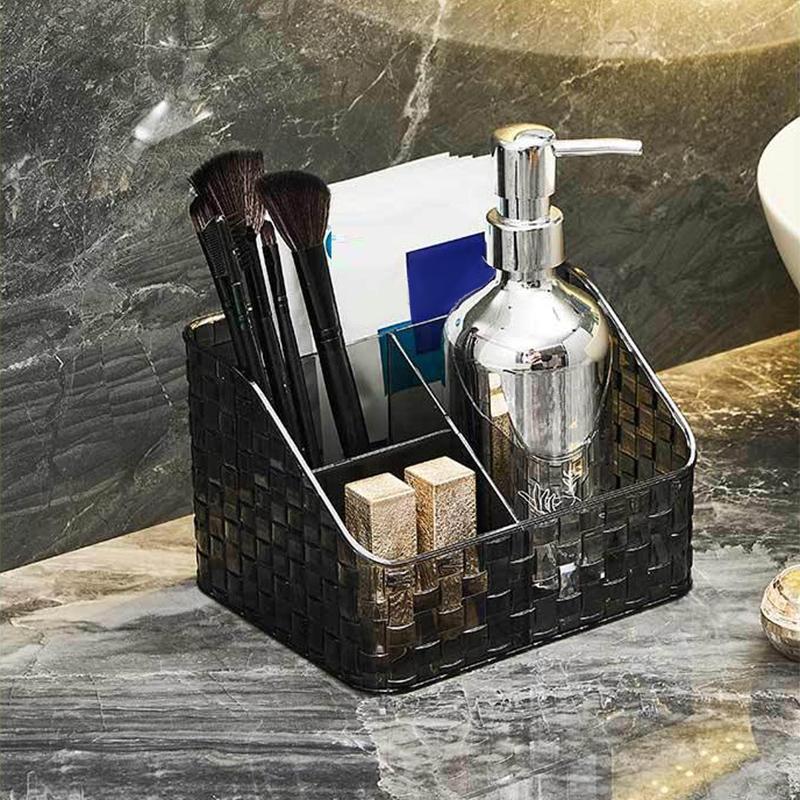 Прозрачный акриловый держатель для кистей для макияжа, настольный органайзер для косметики, коробка для хранения помады, подставка для лака для ногтей, футляр для ювелирных изделий