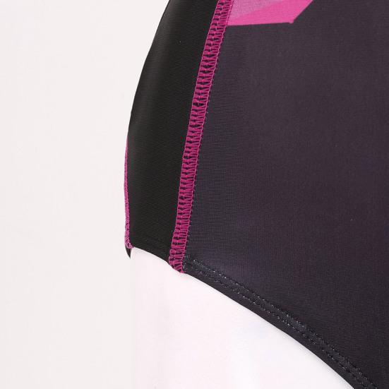 Женское летнее сексуальное монокини с v-образным вырезом без рукавов и открытой спиной, спа-купальник с принтом, цельный купальник, пляжная одежда