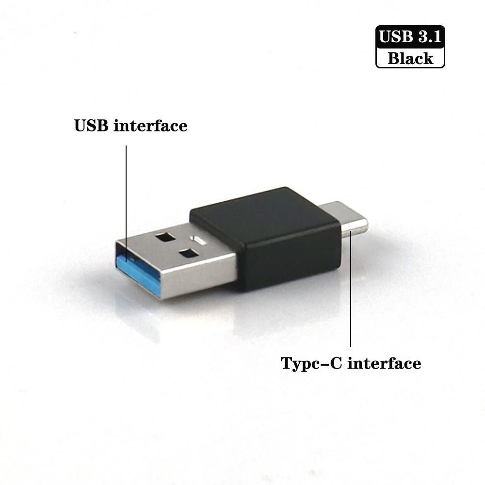 UGOjP USB 3.2 Type C OTG Adapter USB A to Type C Cable Converter For Macbook Samsung Huawei Xiaomi Double Sided 10Gbps Adapter 3