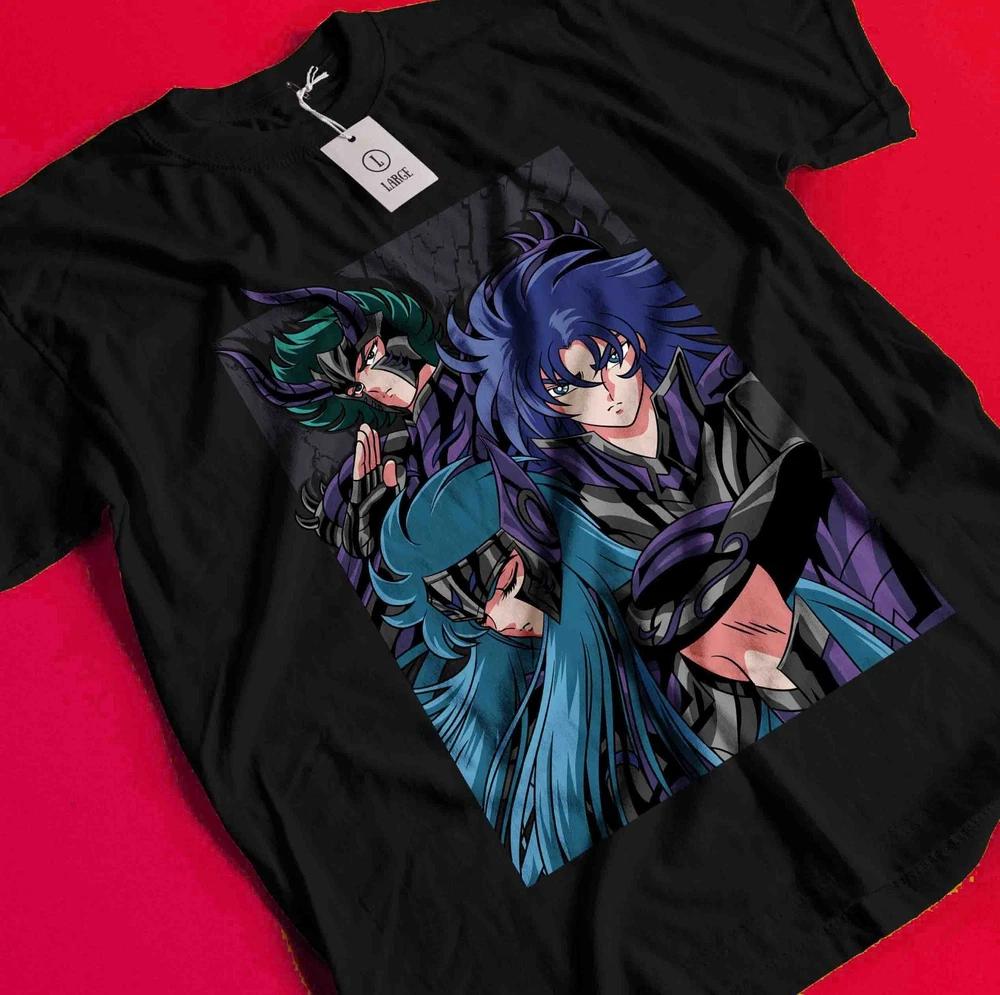 Футболка Saint Seiya Рыцари Зодиака Аниме Унисексга Сюн Унисекс Графическая футболка