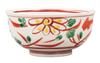 Kutani Ware Iwataya Small Bowl with Red Gosu, K9-507