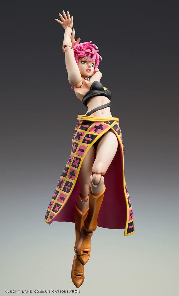 Super Action Statue "Невероятные приключения ДжоДжо Часть 5" [Триш Уна] Приблизительно 150 мм ПВХ и АБС и Нейлон Окрашенная Подвижная Фигурка