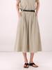 Acud Barrel Volume Skirt _Beige
