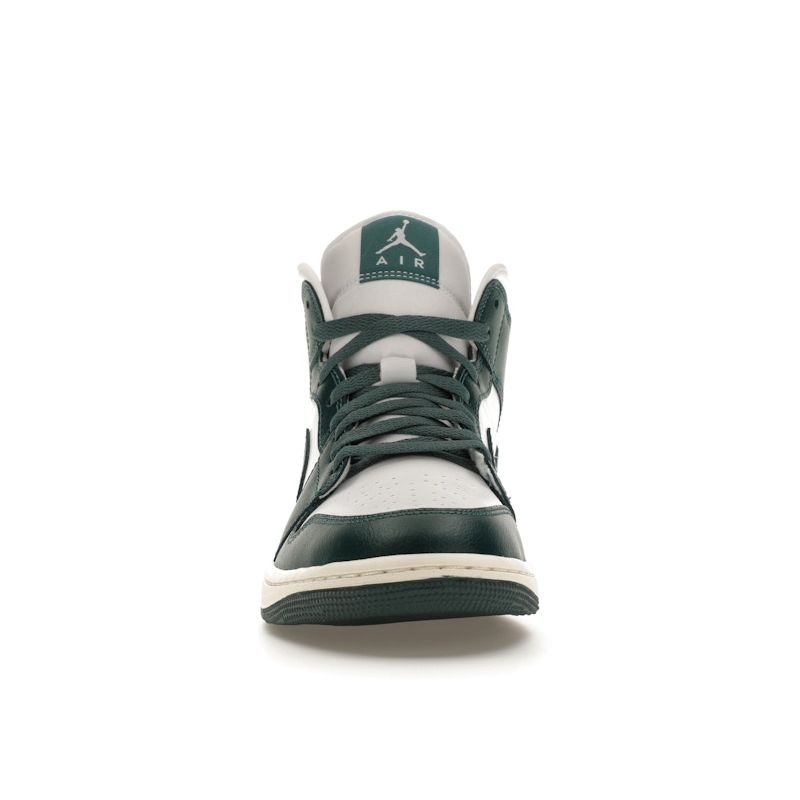 Air Jordan 1 Mid Oxidized Green Женские кроссовки Белый парус BQ6472-133