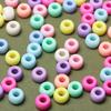50 Pcs 5.5mmx8.5mm Acrylic Beads With Big Holes For Girls To Make DIY Art And Craft Supplies