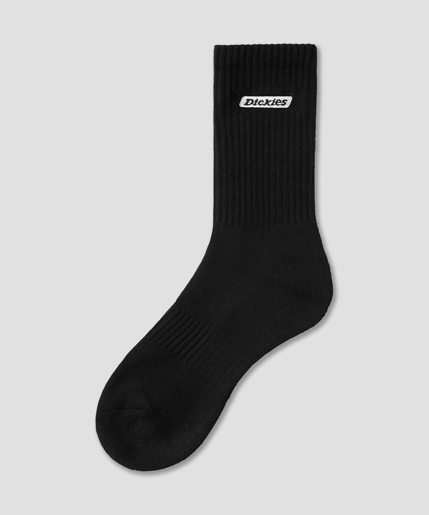 Dickies [3 упаковки] Носки средней длины с логотипом-баннером, черные