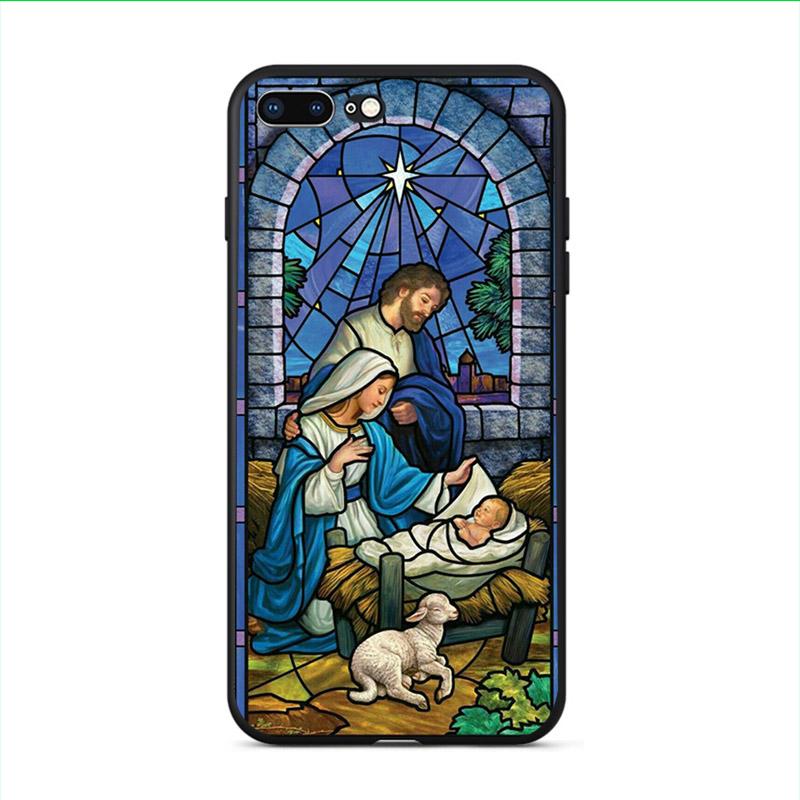 Уникальный чехол для телефона «Благословенная Дева Мария» для Iphone 11 pro X XS Max XR 7 8 Plus 5 5S SE 2020, персонализированный чехол из ТПУ с мягкой задней панелью