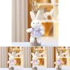 Hoodie Bunny Plush Keychain Toy Doll Cute Gift For Kids And Backpack Decoration
