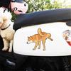 Funny Dog Car Sticker Peeing Stickers Cute Animal Waterproof PVC Durable Decal for Cars Trucks Windows Walls Laptops Wear-resistant