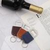 Leather Fashionable Keyring Multi-functional Kitchen Gadget Bottle Opener Keychain  Outdoor