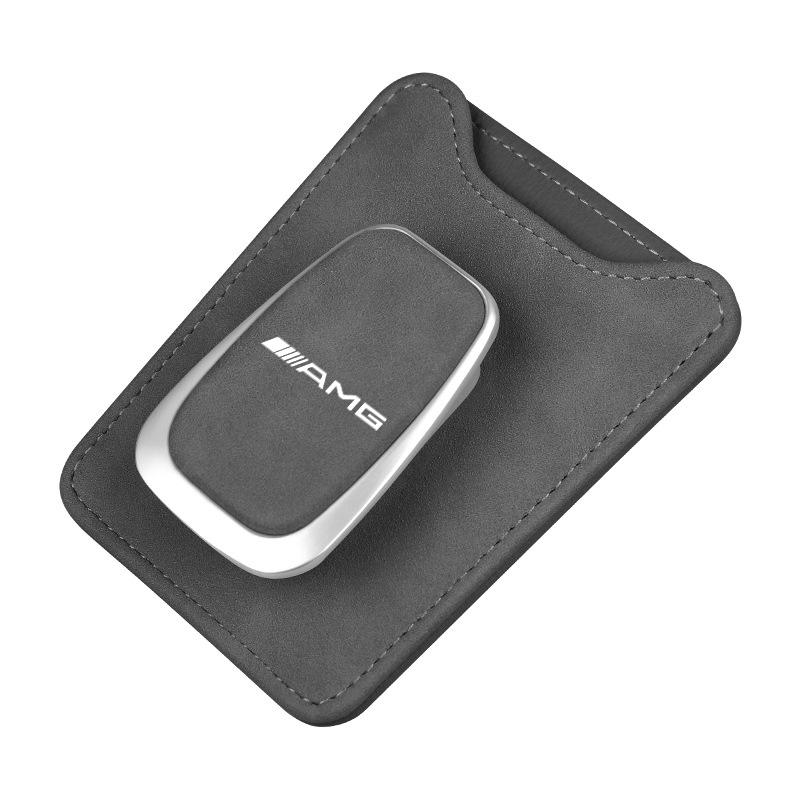 XKJ1 1Pc Car Logo Sun Visor Sunglasses Clip Glasses Case For Mercedes Benz AMG W203 W204 W205 W211 W463 W210 W212 W213 W218 W176 W218