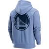 Jordan X NBA Collaboration Courtside Golden State Warriors Letter Pattern Толстовка с капюшоном Мужские толстовки с капюшоном Slate-Gray FV8253-493