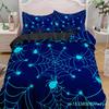 Комплект постельного белья Scary Spider Queen Size, мягкий пододеяльник с 3D-принтом, комплект постельного белья с наволочками на тему Хэллоуина, декор для спальни