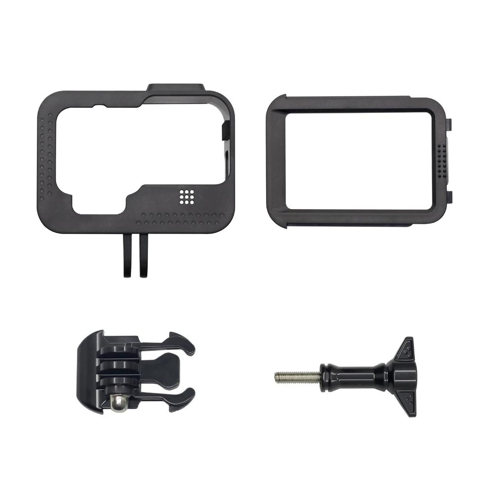 Пластиковый каркас-крепление для камеры GoPro Hero 13 12 11 10 9 Black, Защитный чехол с креплением «холодный башмак» для влога, заполняющего света, микрофона