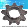 25H Chain Sprocket Motor Chain Sprocket Motor Sprocket 9T 25H Engine Pinion Gear Chain Sprocket H Shaped for MY1020 Motor Engine