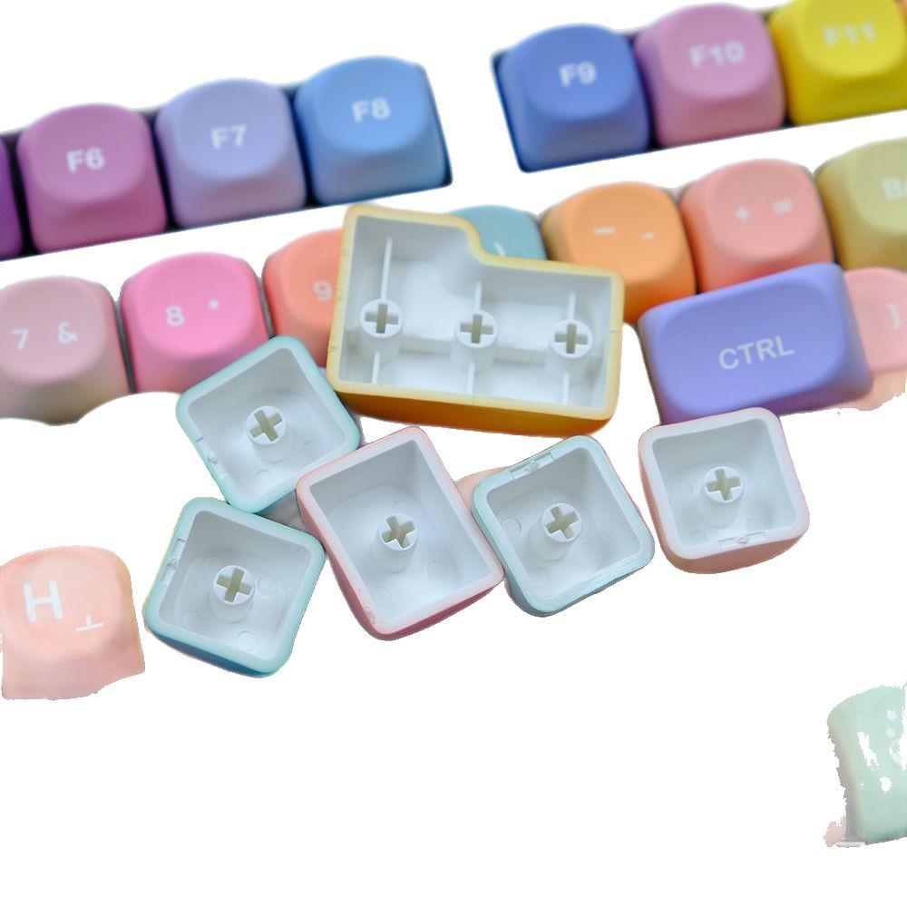 MOA Profile Gummy Bear PBT Двухцветная Сублимационная Непрозрачная Кастомная Клавиша для Механических Клавиатур