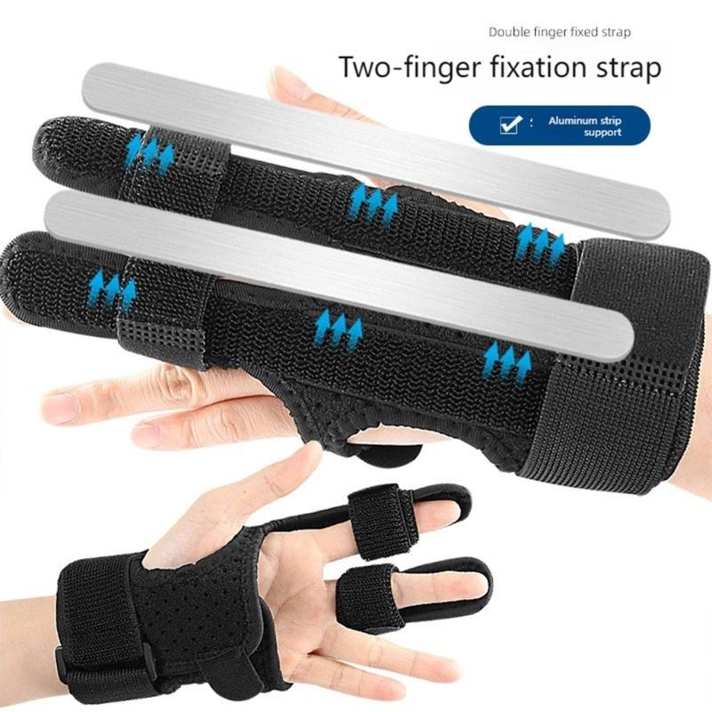 Breathable Meshes Finger Splint Protector with Enhances Ventilation for Day Comfort and Dryness During Prolonged Wear