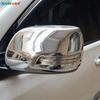 Для Toyota 2700 FJ120 J 120 Prado 2003-2008 2009 Хромированная накладка на зеркало заднего вида, накладка на боковые зеркала, колпак, аксессуары