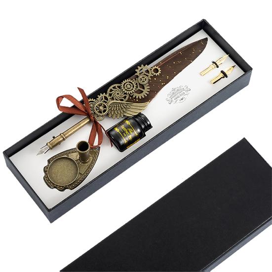 1 комплект перьевой ручки, красивый, многофункциональный, нежный, полезный, высококачественный подарок для кабинета