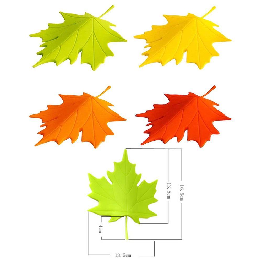 Universal Leaf Shaped Door Stopper Leaf Shaped Baby Safety Protector Maple Leaf Door Stop  Home