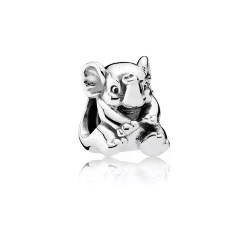 Animal Series Charms Fox Owl Sea Turtle Rabbit Raccoon Highland Cow Beads Fit Bracelets Beads DIY Jewelry Gift