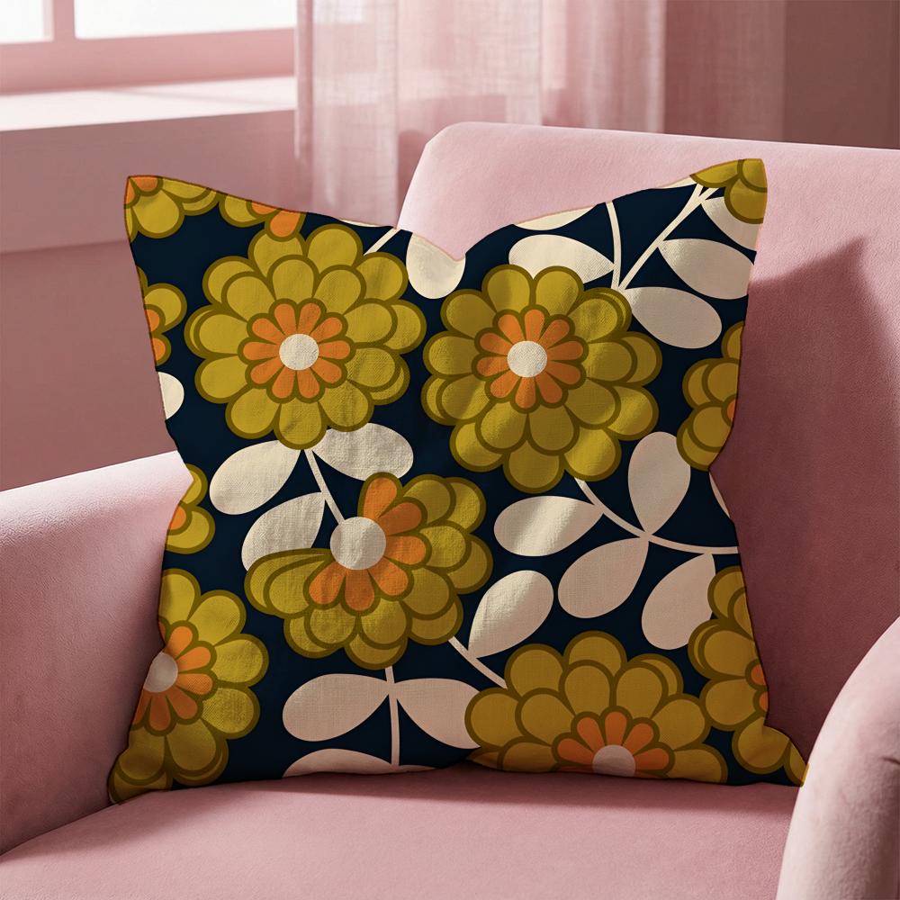 Aesthetic Art OOrla Kiely Cushion Cover MultiScene Pillow Cover for Home  Car  Reversible Soft  Durable for Daily Use