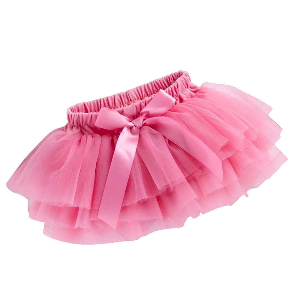 Летняя детская симпатичная сетчатая юбка для девочек, юбка принцессы для малышей