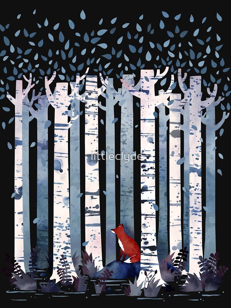 Red The Birches (in Blue) Classic T-Shirt